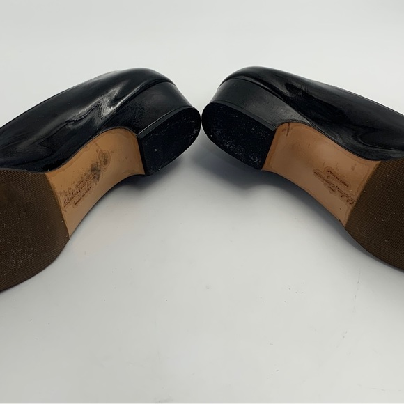 SALVATORE FERRAGAMO VARA BOW PUMP BLACK SHOE - Picture 9 of 9